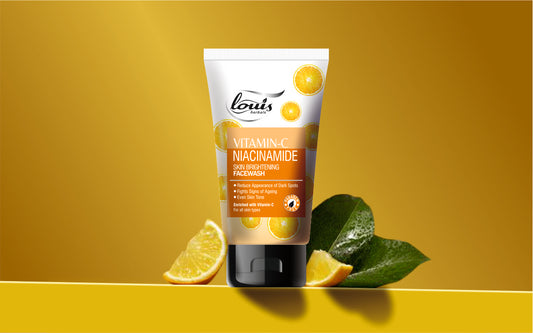 Illuminate Your Skin with Louis Herbals Vitamin C Niacinamide Skin Brightening Face Wash