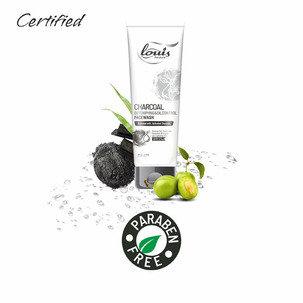 Charcoal Detoxifying & Oil Control Facewash