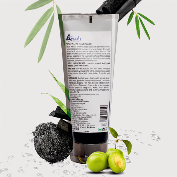 Charcoal Detoxifying & Oil Control Facewash