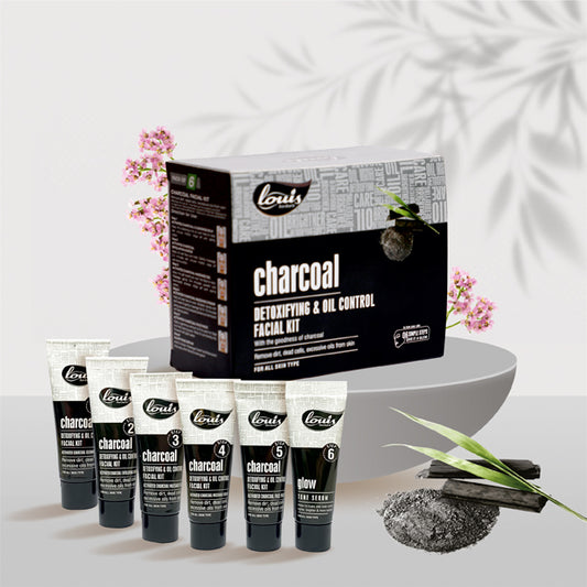 Charcoal Detoxifying & Oil Control Facial Kit