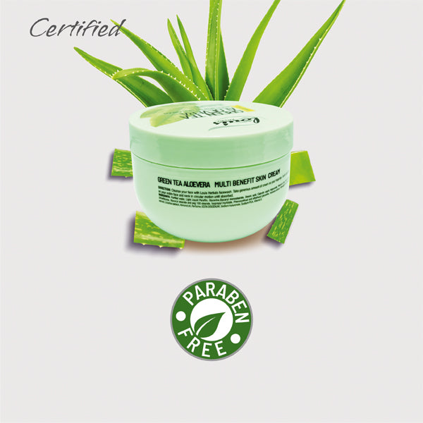 Green Tea Aloevera Multi Benefit Skin Cream