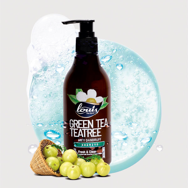 Green Tea Teatree Anti Dandruff Shampoo