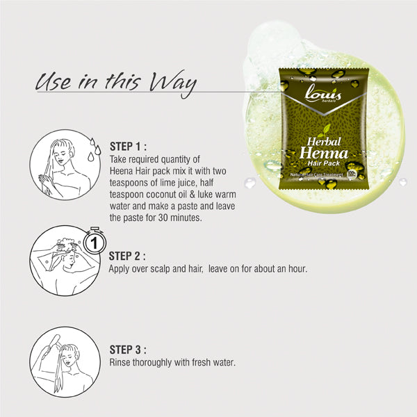 Herbal Henna Hair Pack