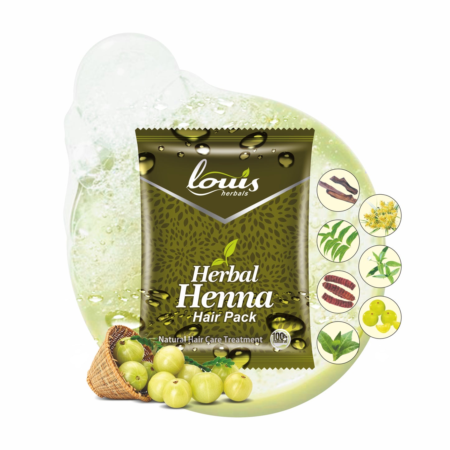 Herbal Henna Hair Pack