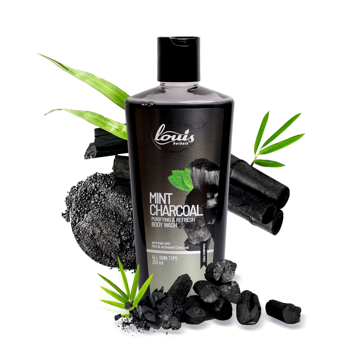 Mint Charcoal Purifying and Refresh Body Wash