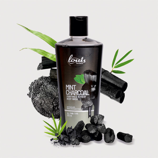 Mint Charcoal Purifying and Refresh Body Wash