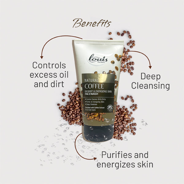 Natural Coffee Radiant & Energizing Skin Facewash