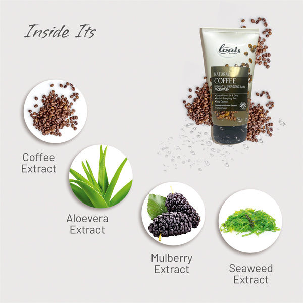 Natural Coffee Radiant & Energizing Skin Facewash