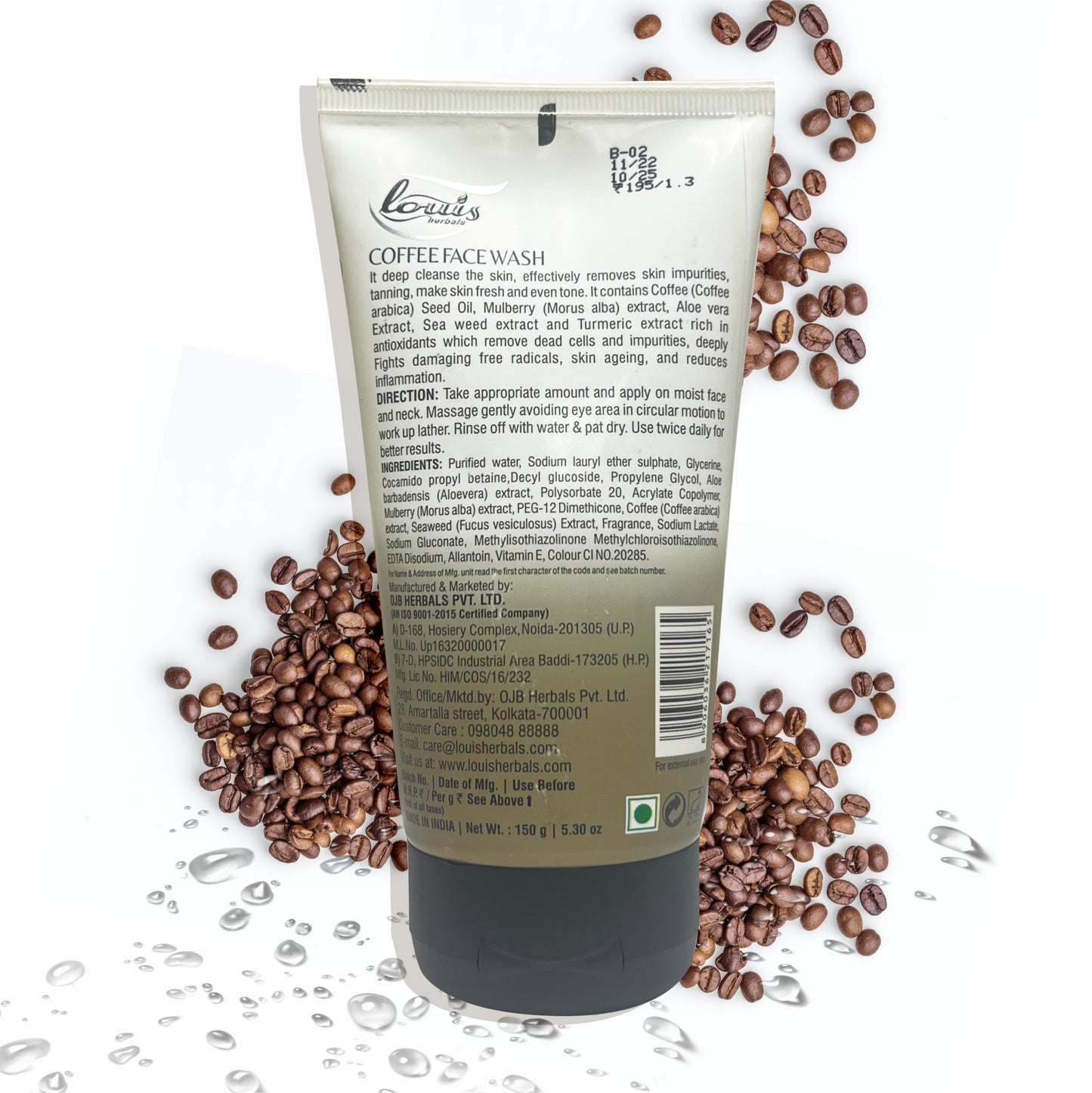 Natural Coffee Radiant & Energizing Skin Facewash