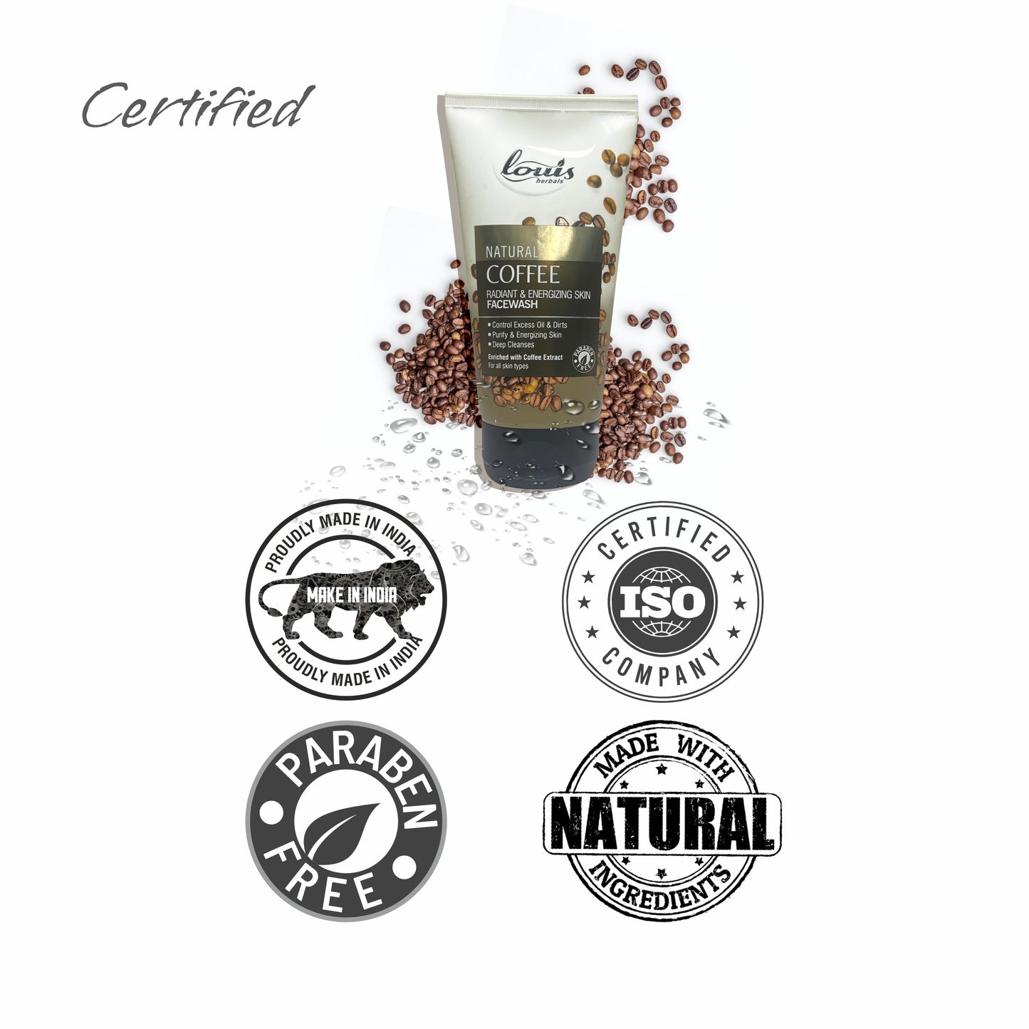 Natural Coffee Radiant & Energizing Skin Facewash