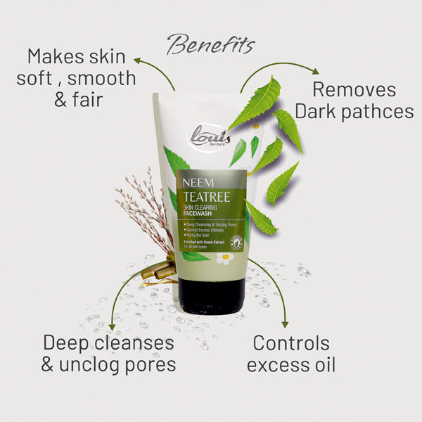 Neem Teatree Skin Clearing Facewash