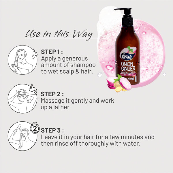Onion Ginger Hairfall Control Shampoo