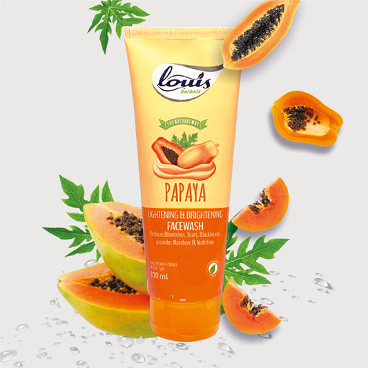 Papaya Lightening & Brightening Face Wash