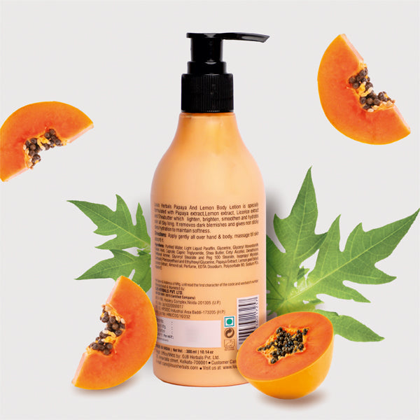 Papaya Lemon Anti Blemish & Spot Clear Body Lotion