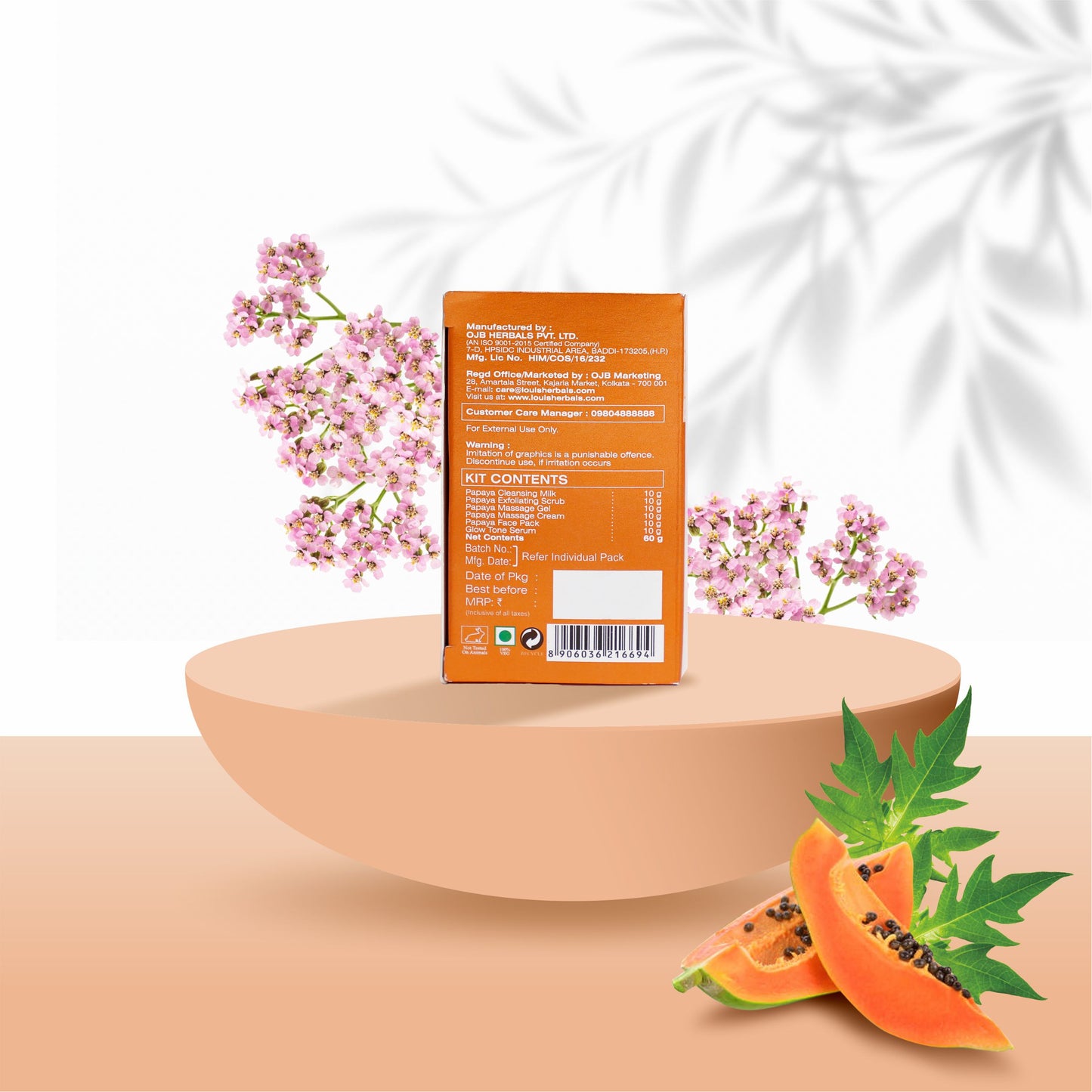 Papaya Anti-Blemishing Facial Kit