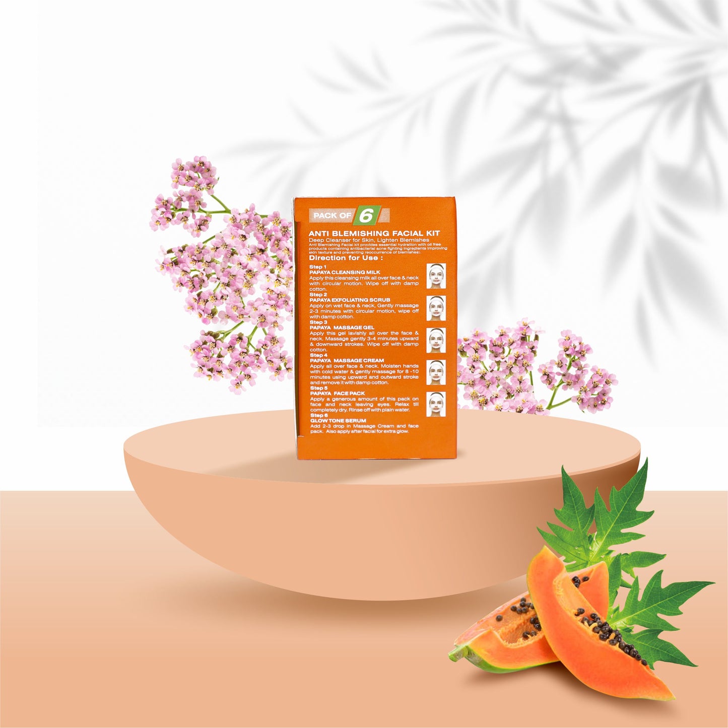Papaya Anti-Blemishing Facial Kit