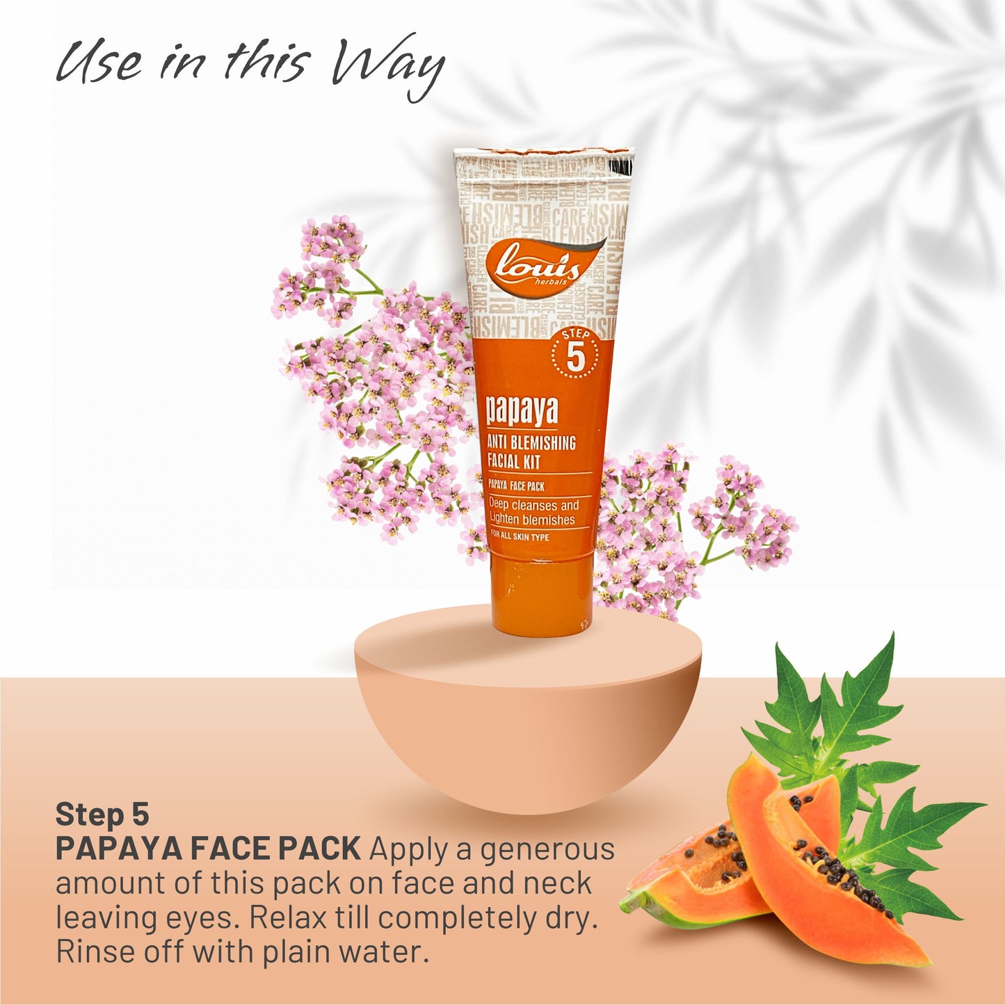Papaya Anti-Blemishing Facial Kit
