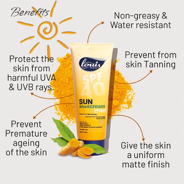 Sun Block Cream Spf 40