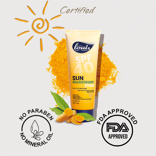 Sun Block Cream Spf 40