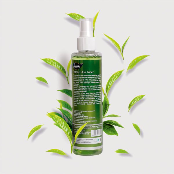 Tea Tree Skin Toner with Tea Tree Oil & Turmeric Extract