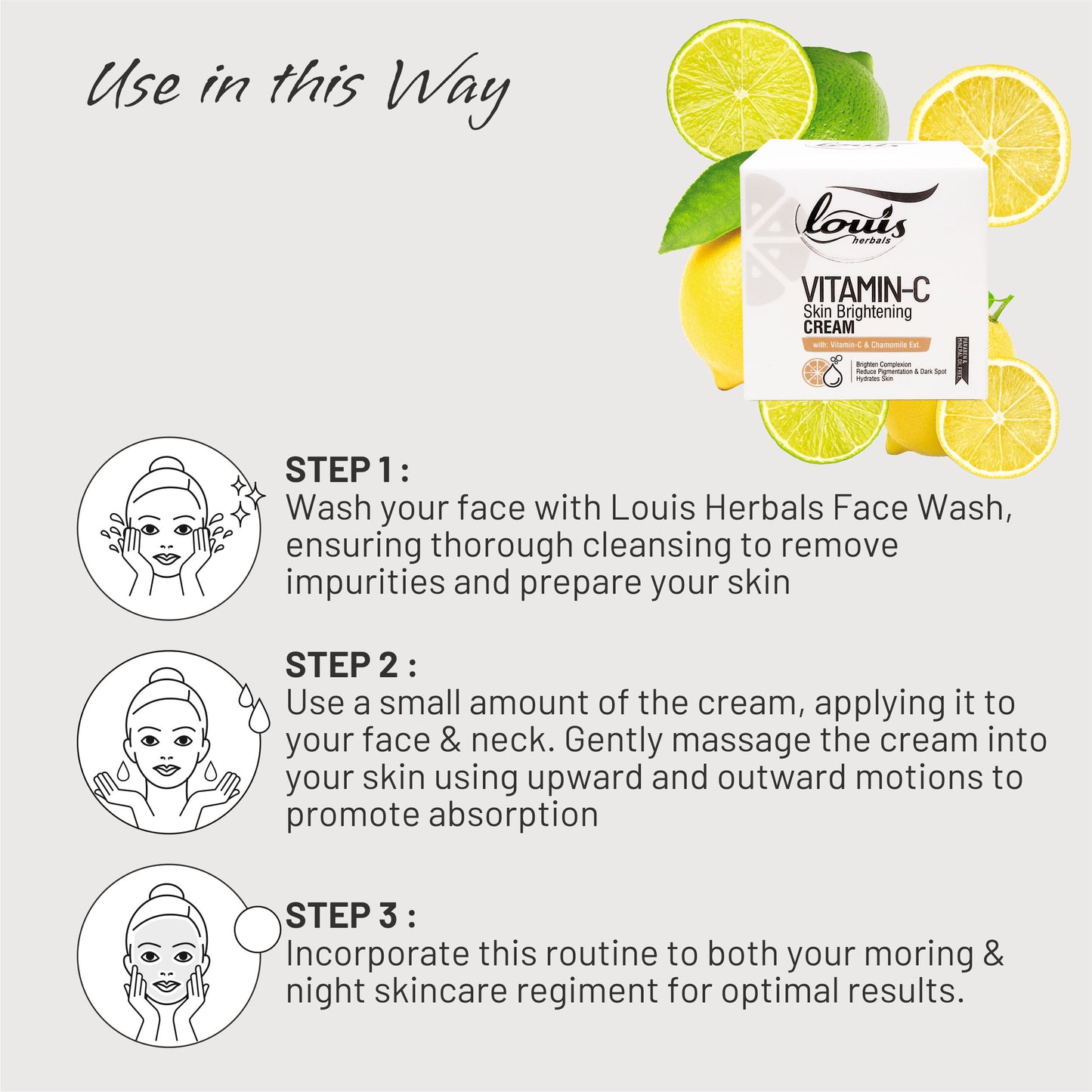 Vitamin-C Skin Brightening Cream