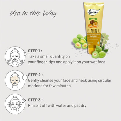 Vitamin-C Brightening &Skin Illuminating Facewash