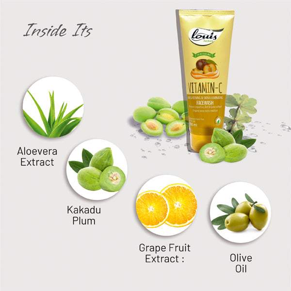 Vitamin-C Brightening &Skin Illuminating Facewash