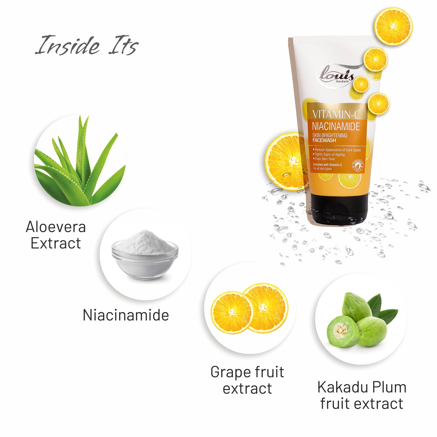 Vitamin-C Niacinamide Skin Brightening Face Wash