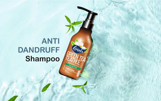 Say Goodbye to Dandruff Woes with Louis Herbals Green Tea TeaTree Anti-Dandruff Shampoo