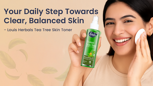 Louis Herbals Tea Tree Skin Toner – Your Daily Step Towards Clear, Balanced Skin