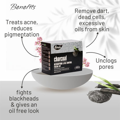 Charcoal Detoxifying & Oil Control Facial Kit