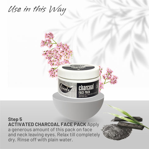 Charcoal Detoxifying & Oil Control Facial Kit