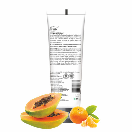 NATURAL DE-TAN ANTI TAN FACE MASK
