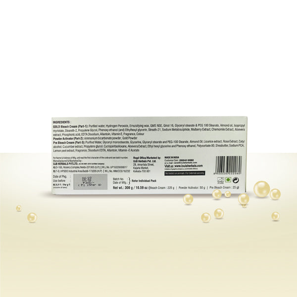 Gold Bleach Cream