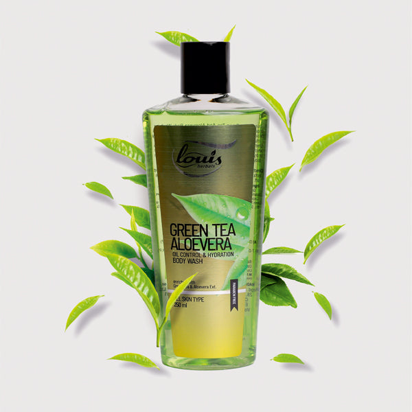 Green Tea Aloevera Oil Control And Hydration Body Wash