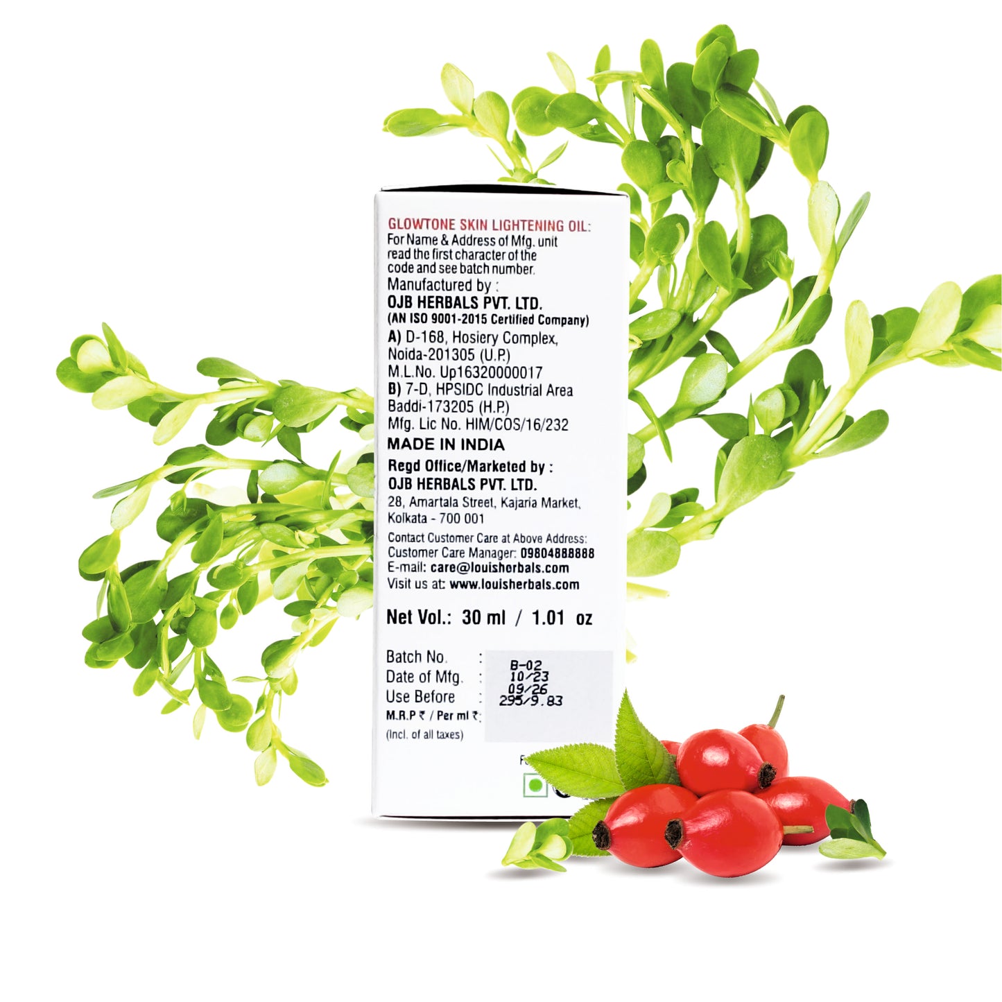 GLOWTONE SKIN LIGHTENING 14 – IN 1 OIL