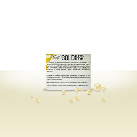 Louis Herbals Gold Bleach Cream for instant glow and fairness