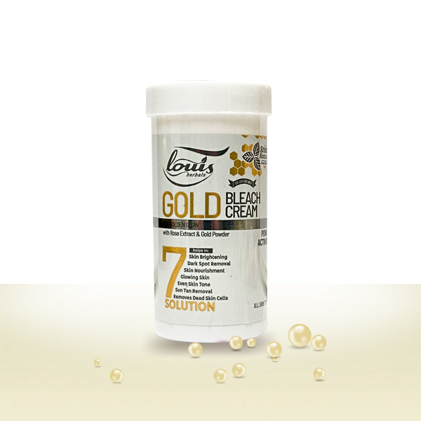 Louis Herbals gold facial bleach for removing tan and dullness. Buy at Best Price