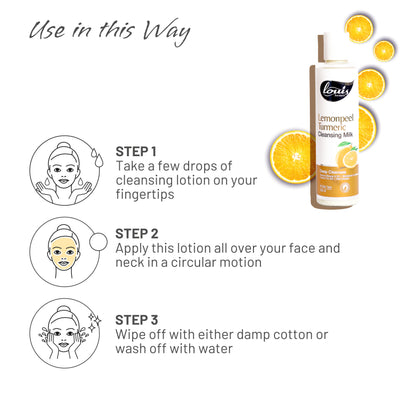 Lemonpeel Turmeric Cleansing Milk