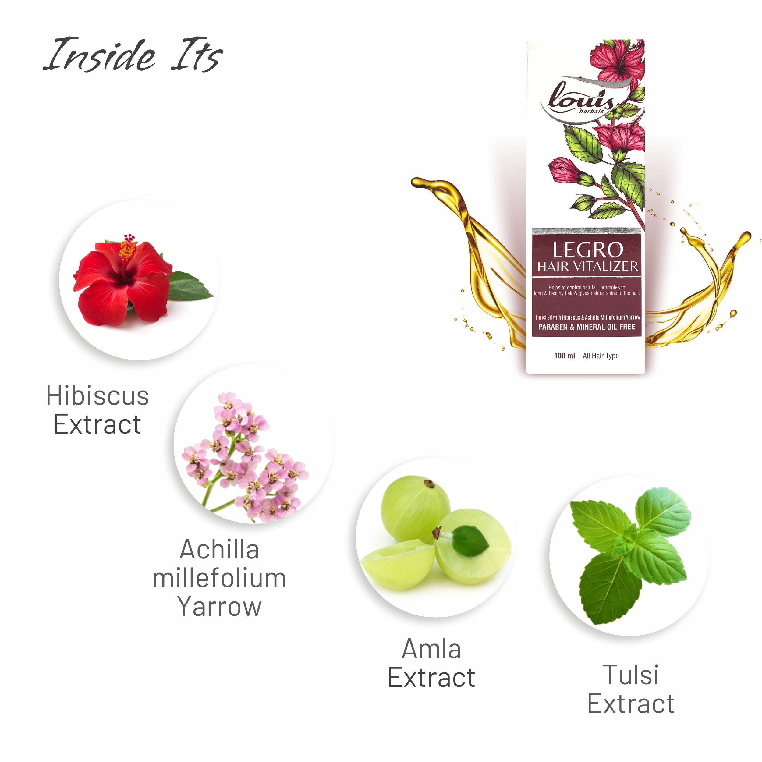 Legro Hair Vitalizer - Enriched with amla, ginseng & hibiscus. Buy online now at best price.