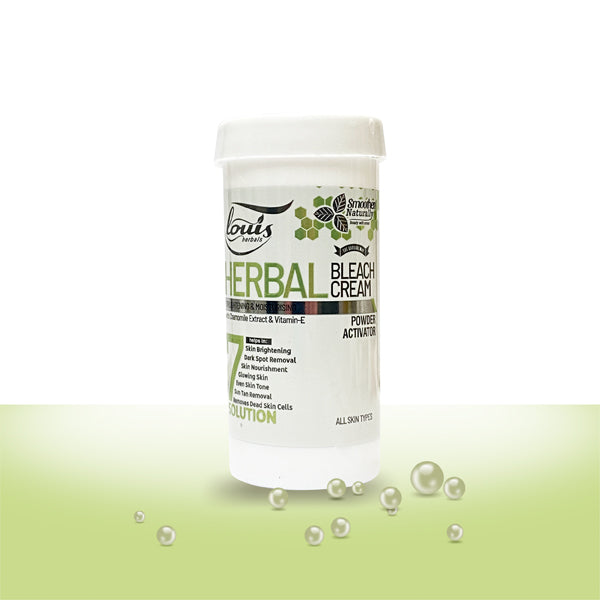 Natural herbal bleach cream for glowing and even-toned skin – Louis Herbals skincare product.Buy Online
