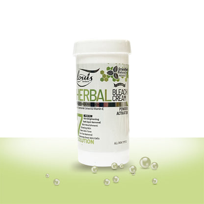 Natural herbal bleach cream for glowing and even-toned skin – Louis Herbals skincare product.Buy Online