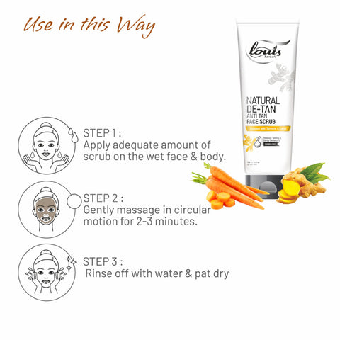 Anti Tan Face Scrub For Tan Removal