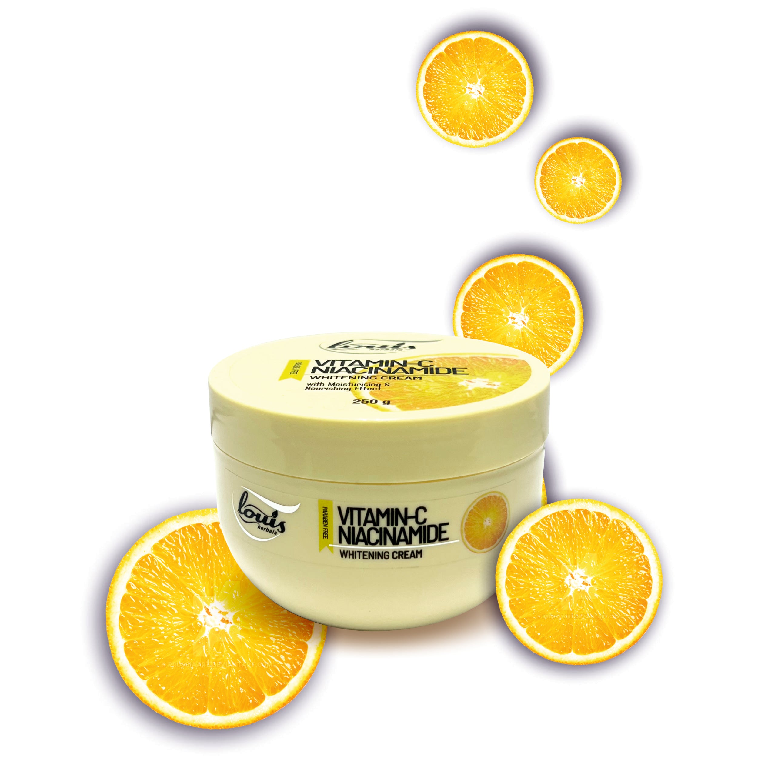 Louis Herbals Vitamin C Niacinamide Whitening Cream 250 gm for brightening and whitening skin