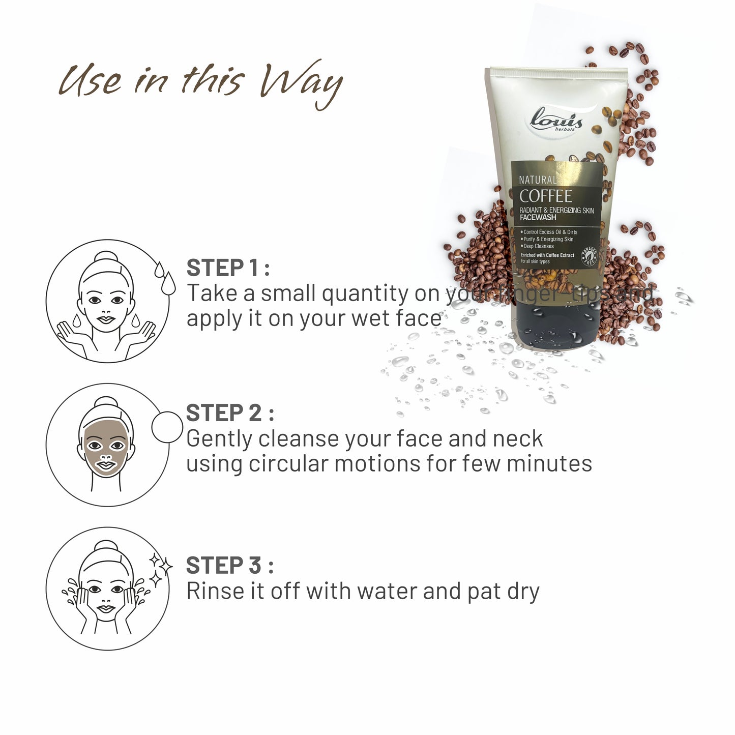 Natural Coffee Radiant & Energizing Skin Facewash