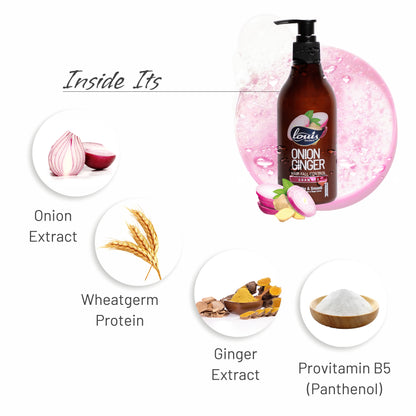 Onion Ginger Hairfall Control Shampoo