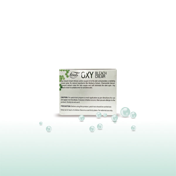 Louis Herbals Oxy Bleach Cream-Instant Glow & Skin Brightening