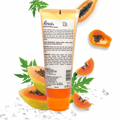 Papaya Lightening & Brightening Face Wash