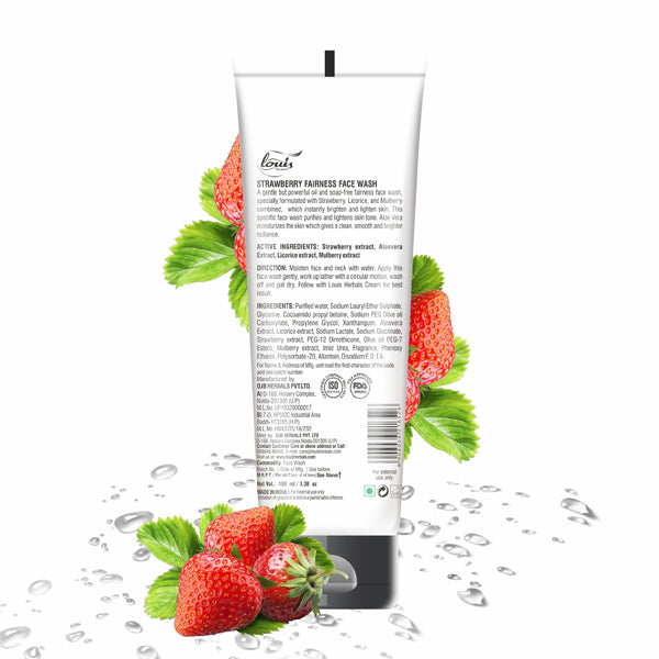 Strawberry Fairness Facewash