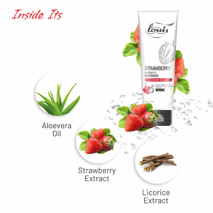 Strawberry Fairness Facewash